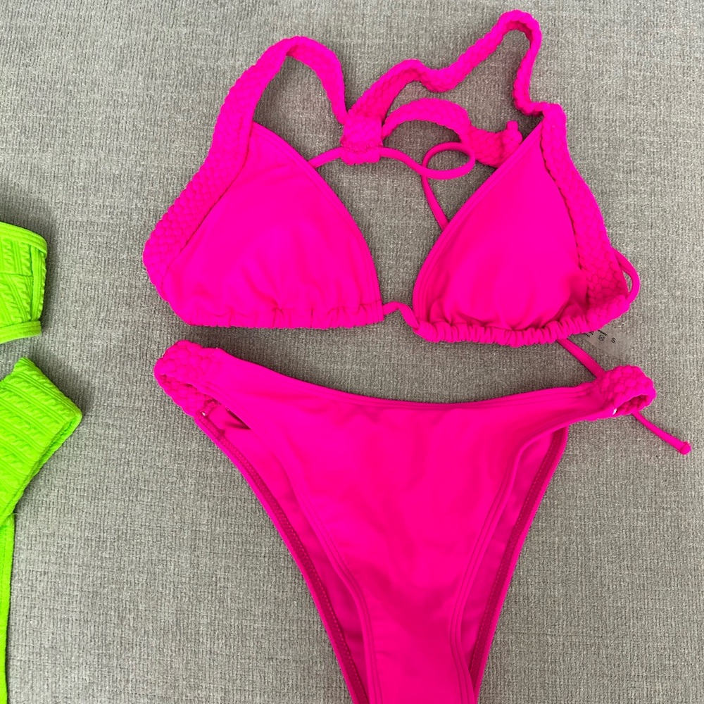 Hot Pink Bikini Set